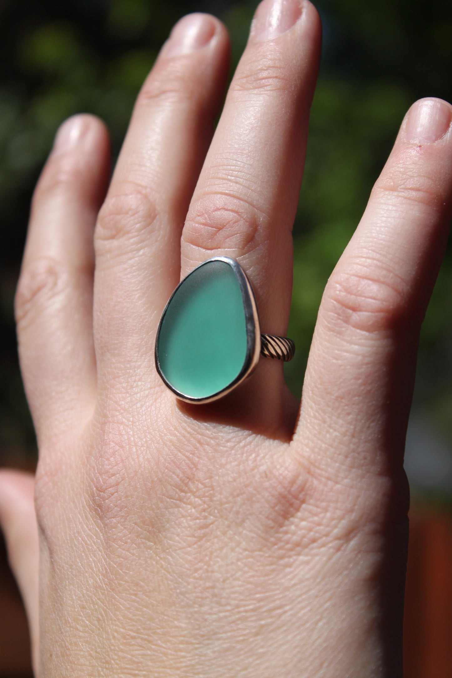 Blue Skies Ring