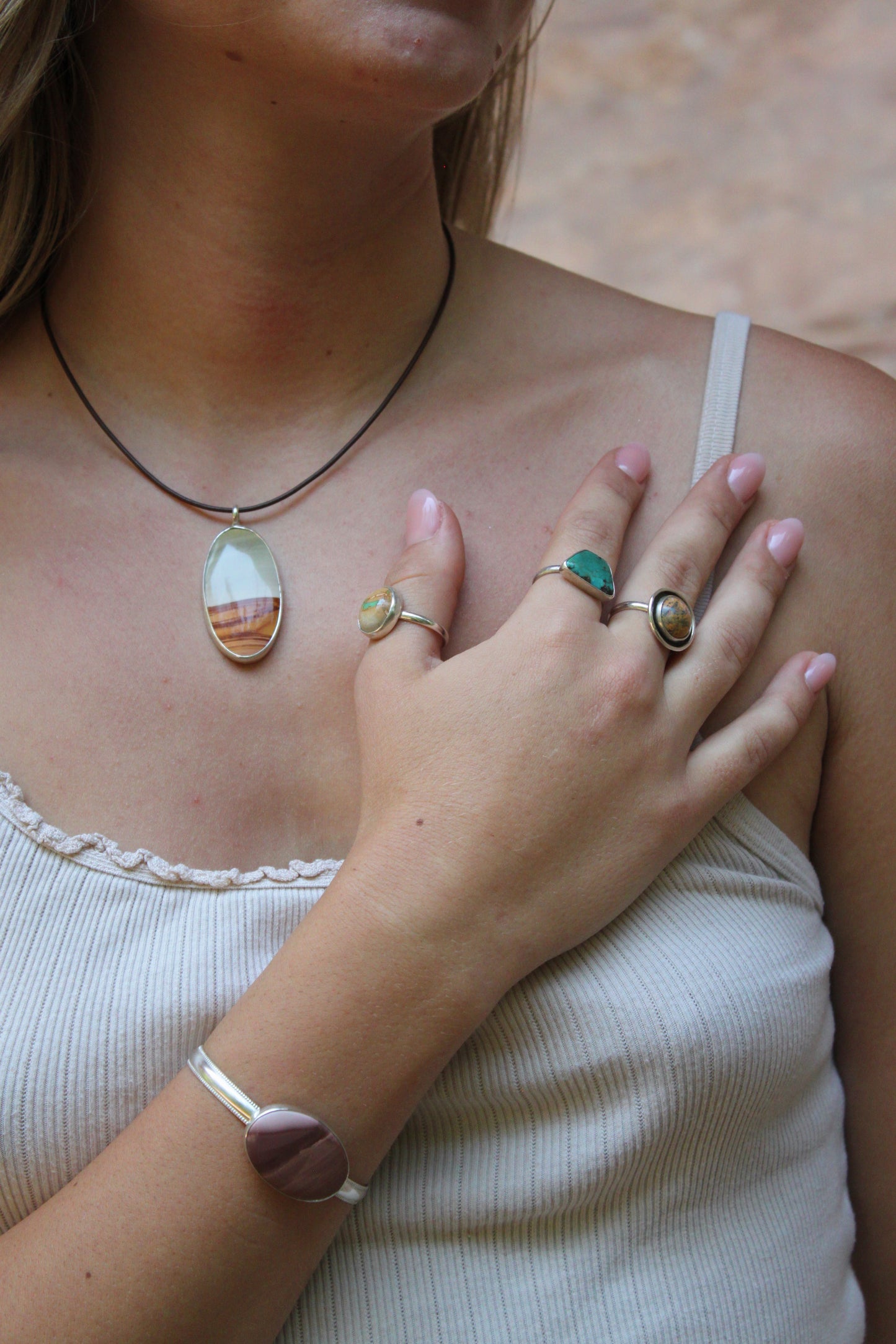 Dusk Coyote Necklace