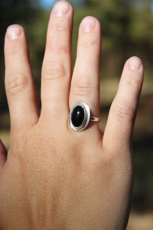 Pitch Black Ring