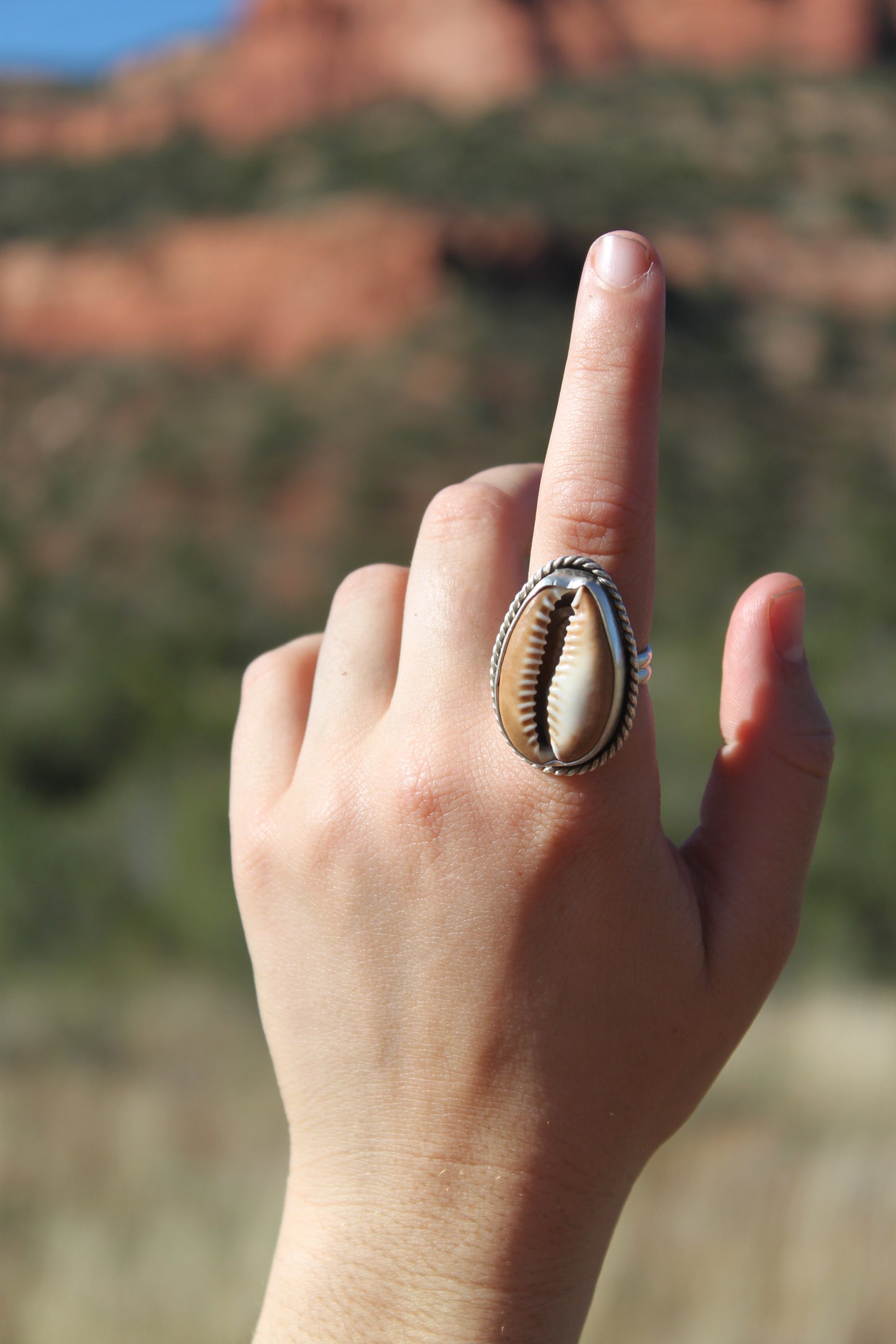 Cowrie Cowgirl Ring