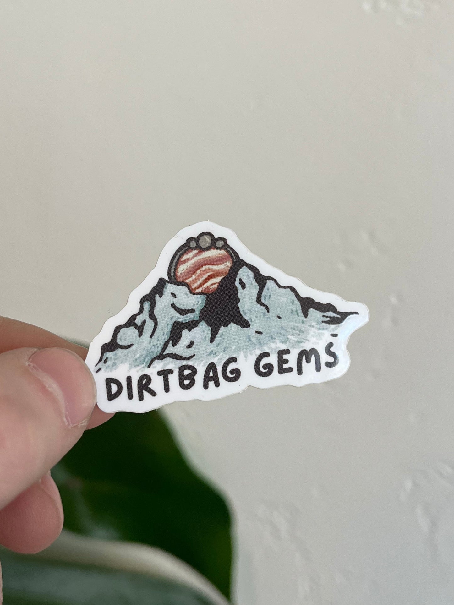 Mountain Scape Sticker