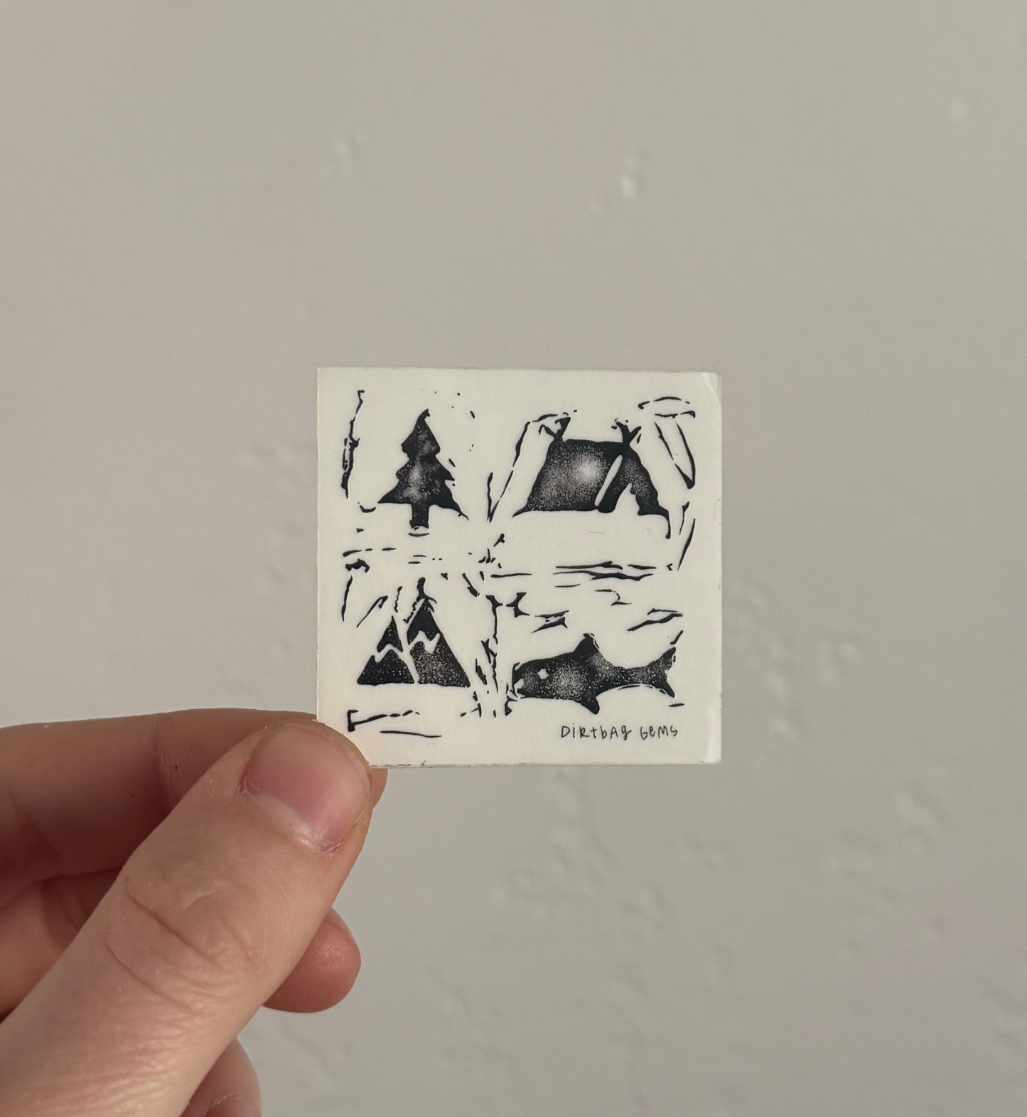 Dirtbag Sticker