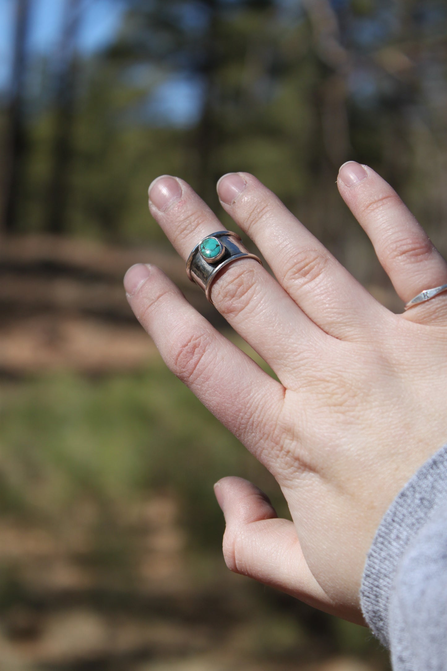 Chunky Turquoise Ring