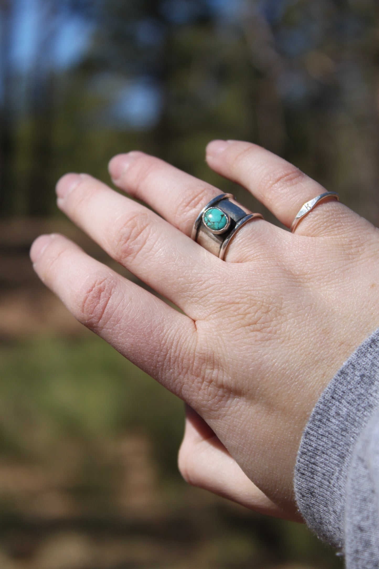 Chunky Turquoise Ring