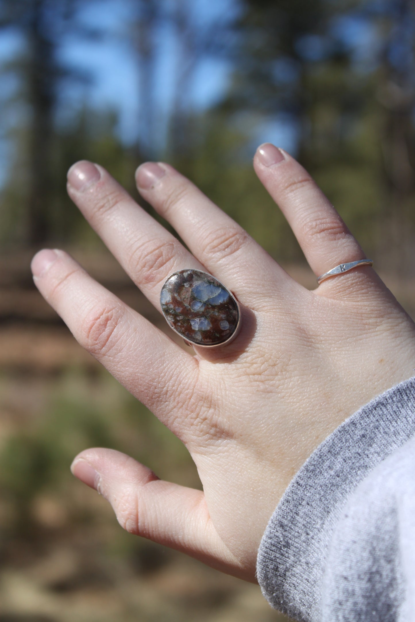 Chunky Llanite Ring