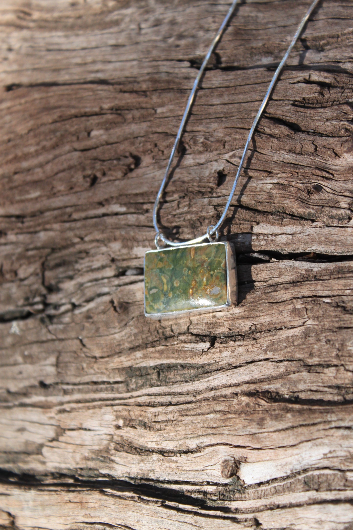 Rainforest Rhyolite Pendant