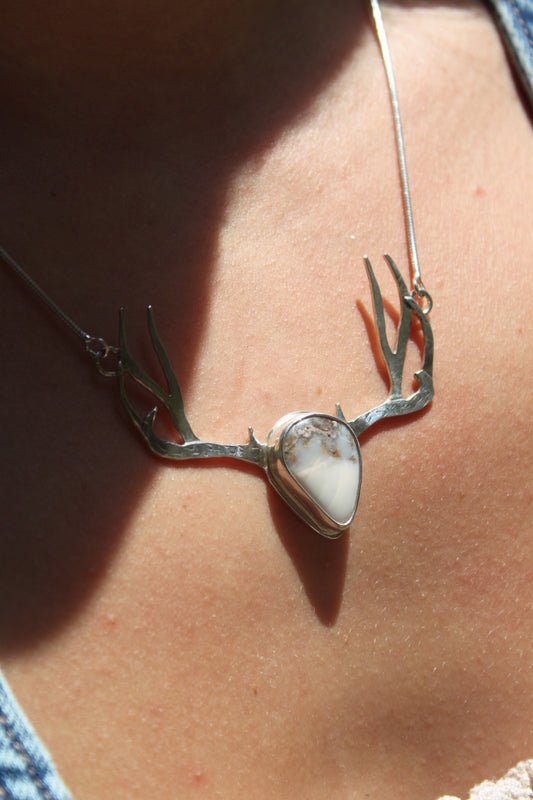 Tranquil Deer Necklace