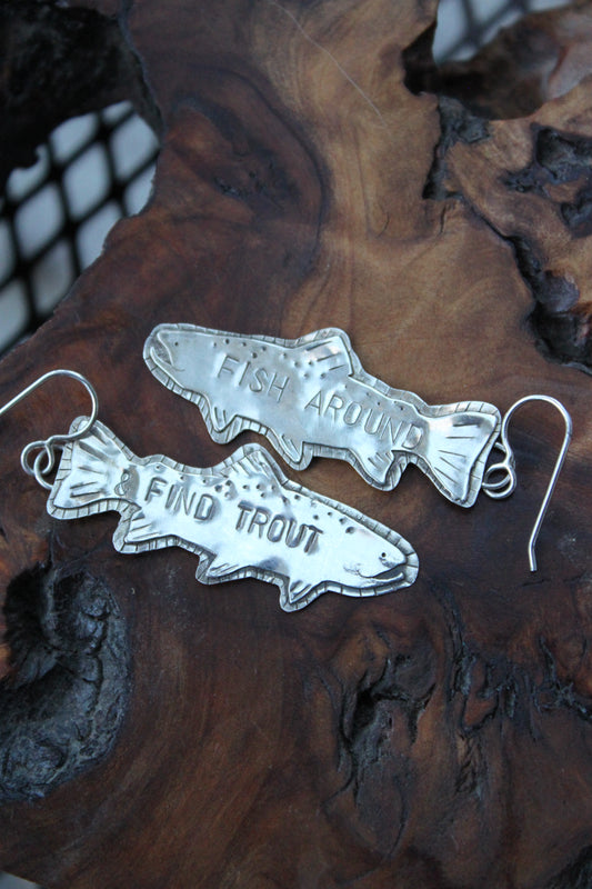 Fish Around Earrings